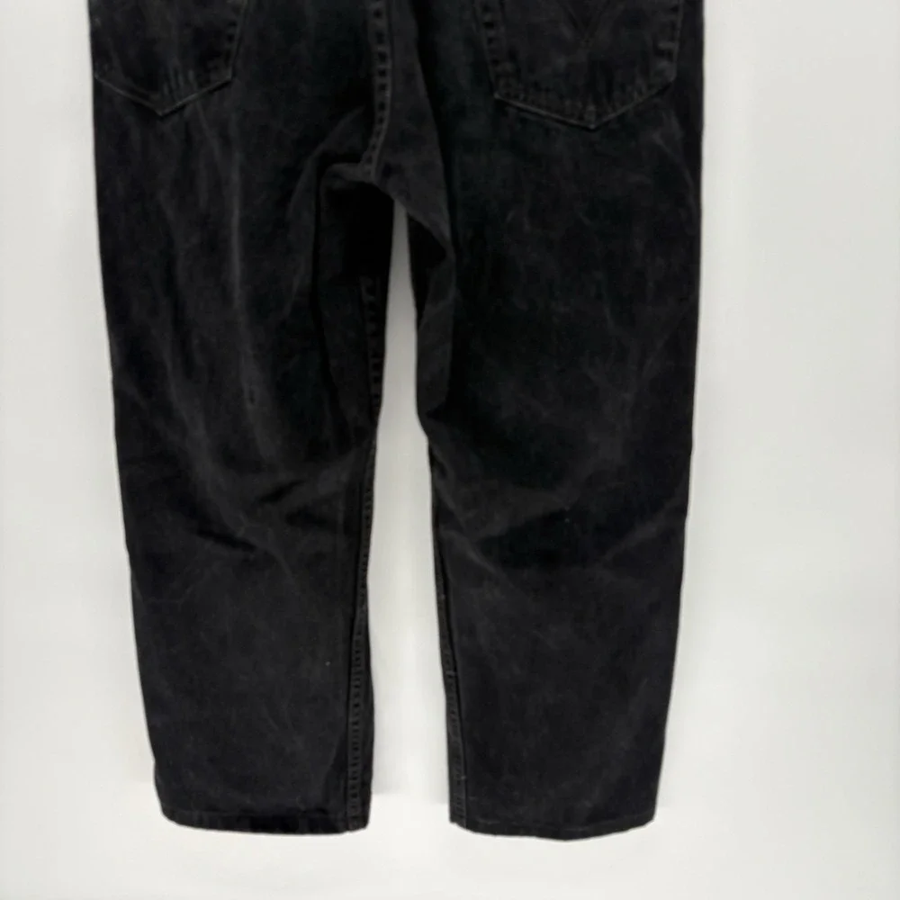 Vintage‎ Levis 550 Faded Black Relaxed Fit Jeans Y2K Punk Men 36X30 (34X26.5)